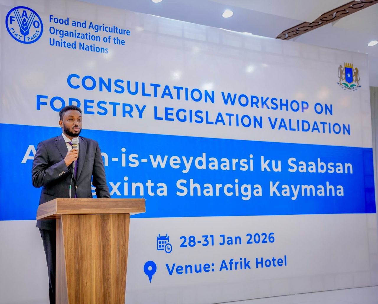 Wasaaradda Xannaanada Xoolaha, Dhirta iyo Daaqa ee Xukuumadda Federaalka Soomaaliya ayaa maanta magaalada Muqdisho ku qabatay aqoon-is-weydaarsi ku saabsan Ansixinta Sharciga Kaymaha.