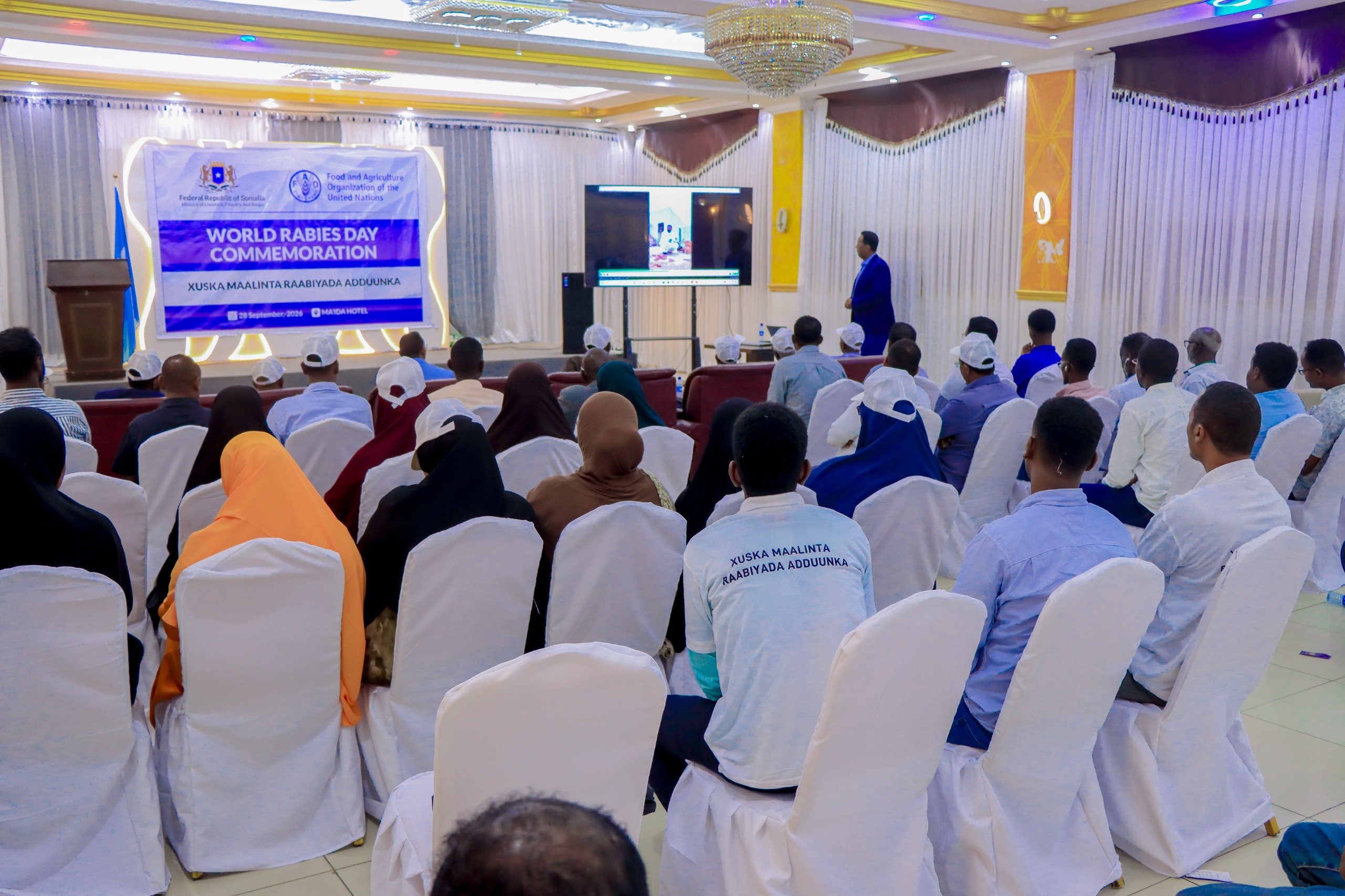Wasaaradda Xannaanada Xoolaha, Dhirta iyo Daaqa XFS, oo kaashanaysa Hay’adda FAO, ayaa Muqdisho ku qabatay munaasabad lagu xusayo Maalinta Caalamiga ah ee Raabiyada